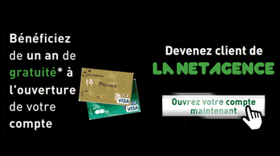 LA NET AGENCE : Des avantages dont la carte VISA PREMIER gratuite pendant 1 an