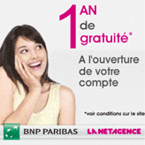 LA NET AGENCE : 1 an de gratuité à l’ouverture de votre compte