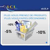 e.LCL : Jusqu’à -50% sur vos produits bancaires