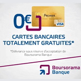 BOURSORAMA BANQUE : Votre carte bancaire gratuite + 30 euros offerts