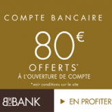 Prime de 80€ et la Carte Visa Premier sont offerts à l’ouverture d’un Compte Courant BforBank