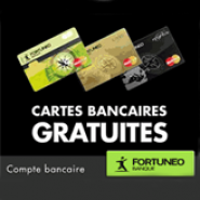 FORTUNEO : 60 euros offerts et la carte bancaire gratuite pour toute ouverture de compte