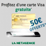 Nouvelle offre de bienvenue de la NET agence avec 50 euros offerts !